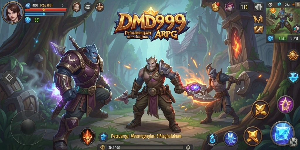 Tampilan gameplay DMD999 yang memukau dan menegangkan.