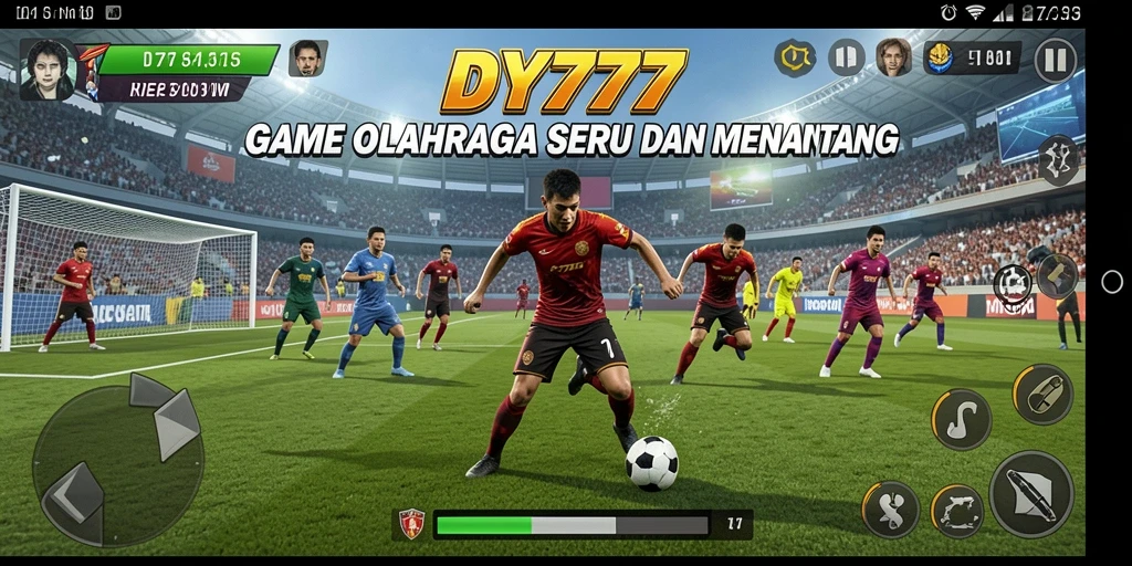 Tampilan menarik dari gameplay DY777 yang penuh aksi olahraga.