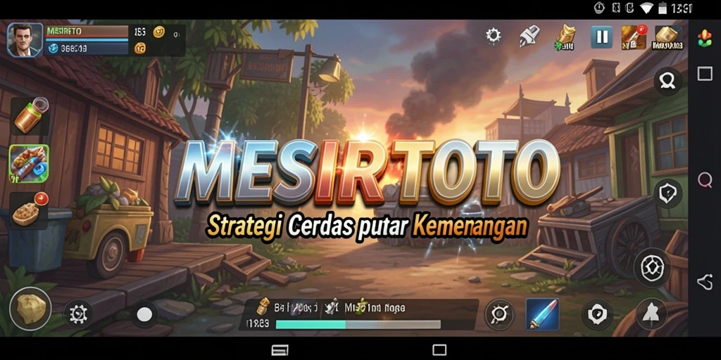 Tampilan gameplay MESIRTOTO yang menegangkan dan penuh strategi.