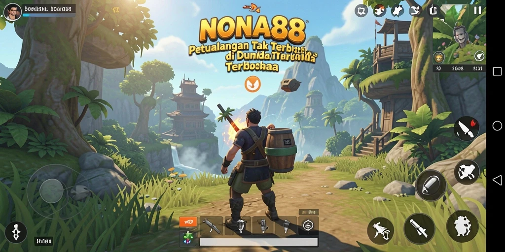 Gameplay NONA88 yang memukau dalam dunia terbuka.